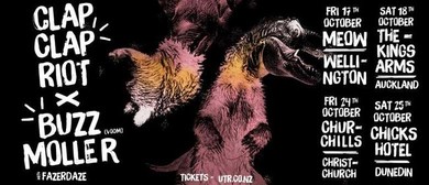Clap Clap Riot and Buzz Moller to Embark on New Zealand Tour