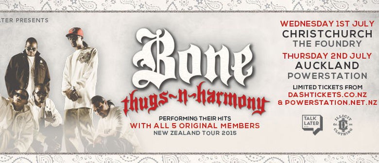 Bone Thugs-N-Harmony Announce NZ Tour