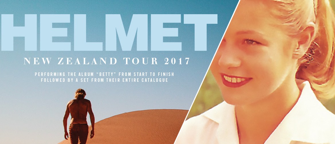 Helmet Announce Two NZ Shows