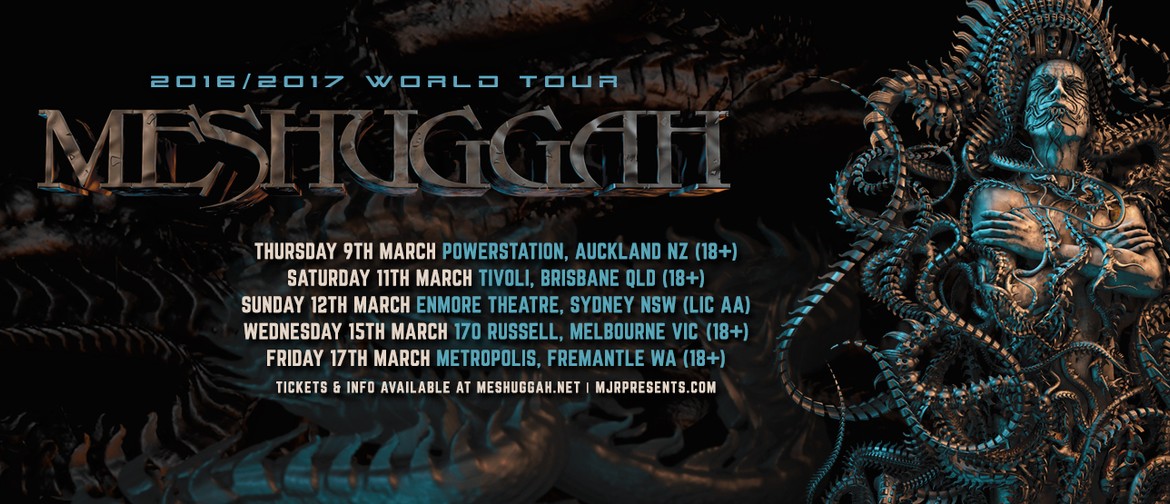 Swedish Metal Band Meshuggah Is Heading for Auckland This March