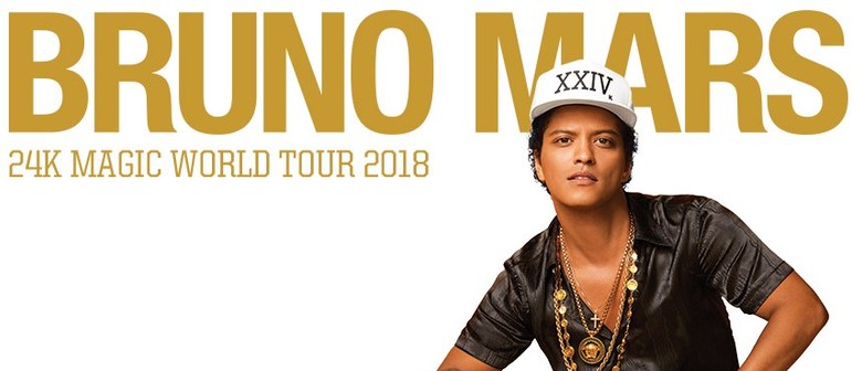 Bruno Mars Brings 24K Magic World Tour to New Zealand Next Year