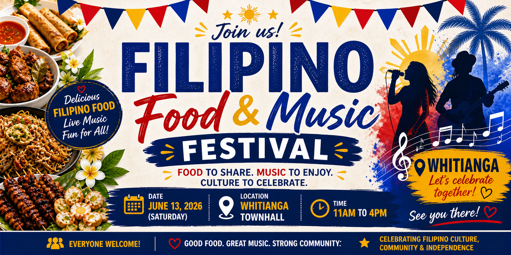 Filipino Food and Music Festival: CANCELLED