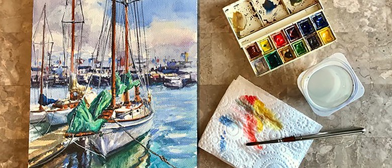 Waterfront Watercolour Classes Auckland Eventfinda