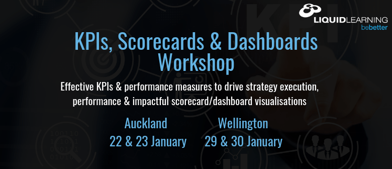 KPIs, Scorecards & Dashboards Workshop