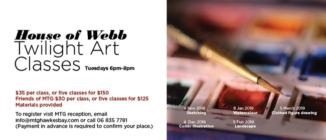 House of Webb - Twilight Art Classes