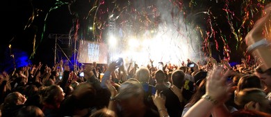 New Year's Eve Countdown In the City