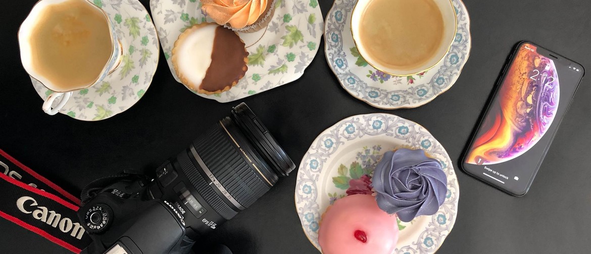 Ladies Social Photography Camera Coffee Cake & Conversations