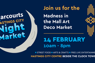 Harcourts Hastings City Madness in the Mall Art Deco Market