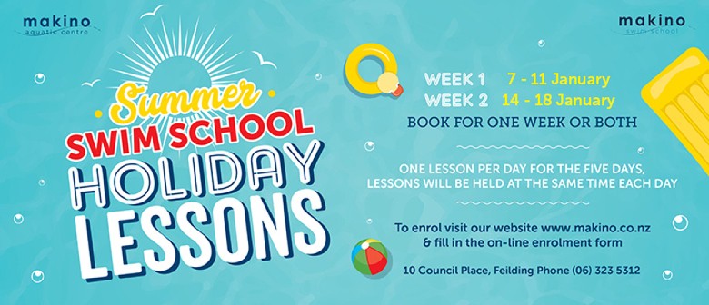 Summer Swim School Holiday Lessons - Week One