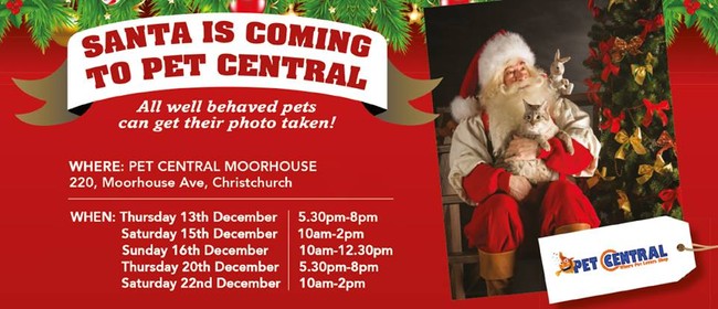 Pet Photos with Santa