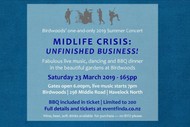 Image for event: Midlife Crisis : Unfinished Business!: CANCELLED