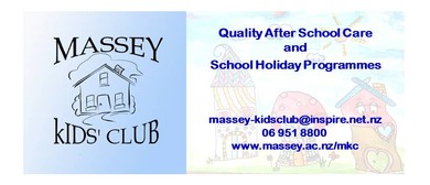 Massey Kids' Club Summer School Holiday Programme
