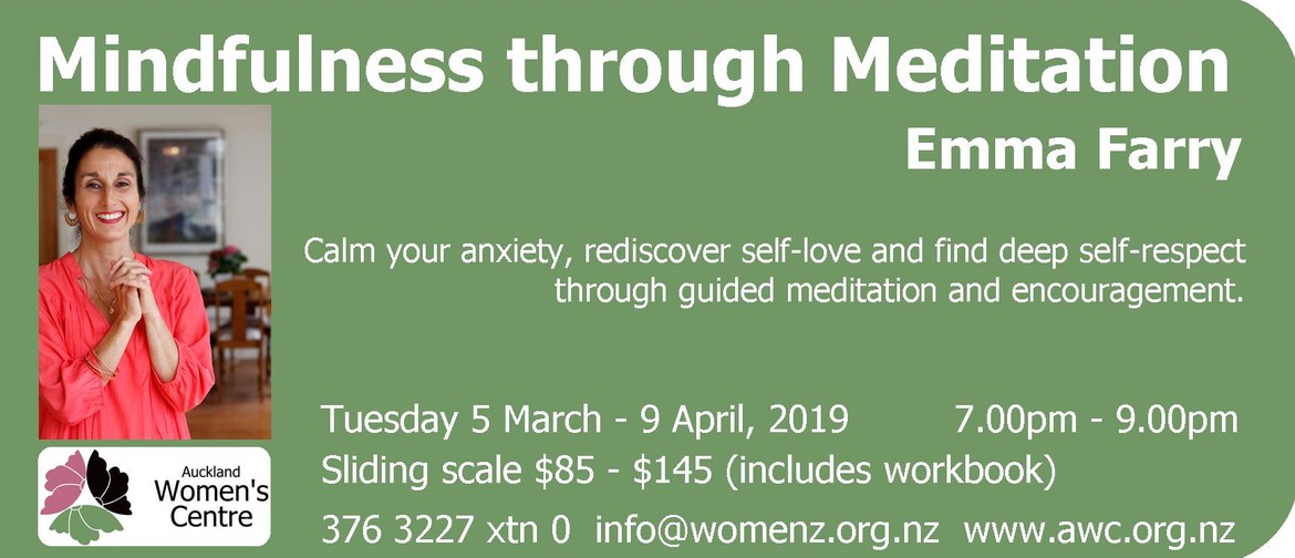 Mindfulness Through Meditation: SOLD OUT