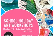Children's School Holiday Art Workshops