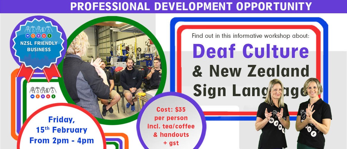 Deaf Culture & NZSL Training