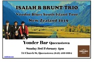 Image for event: Isaiah B Brunt Trio - Voodoo Tour