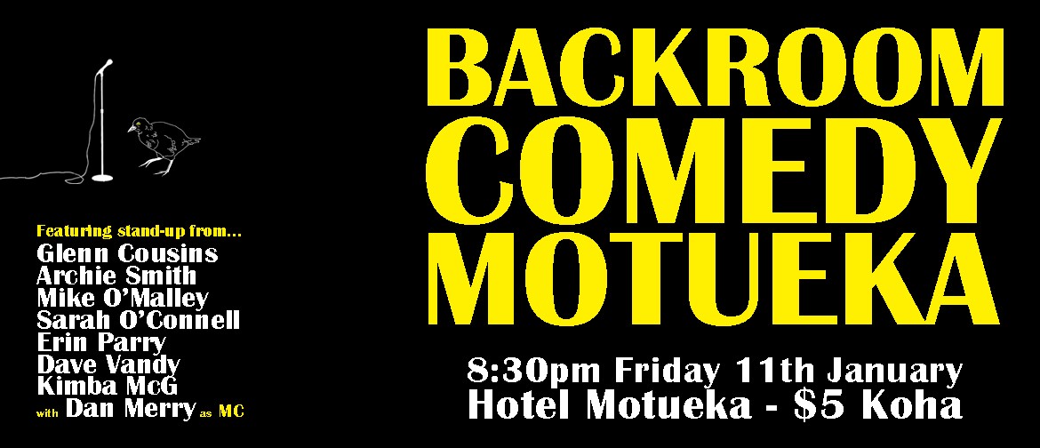 Backroom Comedy Motueka 2