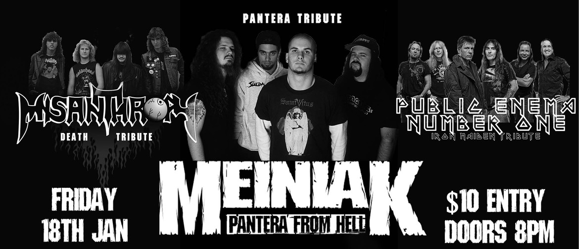 Pantera, Death and Iron Maiden Tribute