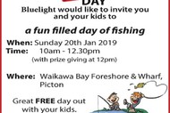 Image for event: Marlborough Bluelight Kids Gone Fishin Event