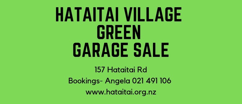 Hataitai Village Garage Sale and Market