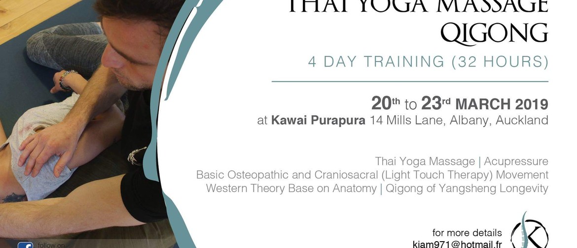 Thai Yoga Massage/Qigong 4 Days Training
