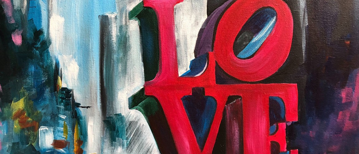 Paint and Wine Night: Love - Paintvine