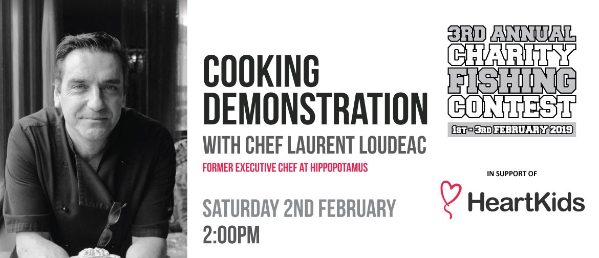Free Cooking Demonstration with Chef Laurent Loudeac