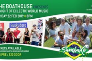 Image for event: World Music with SambaXé & Buskudara