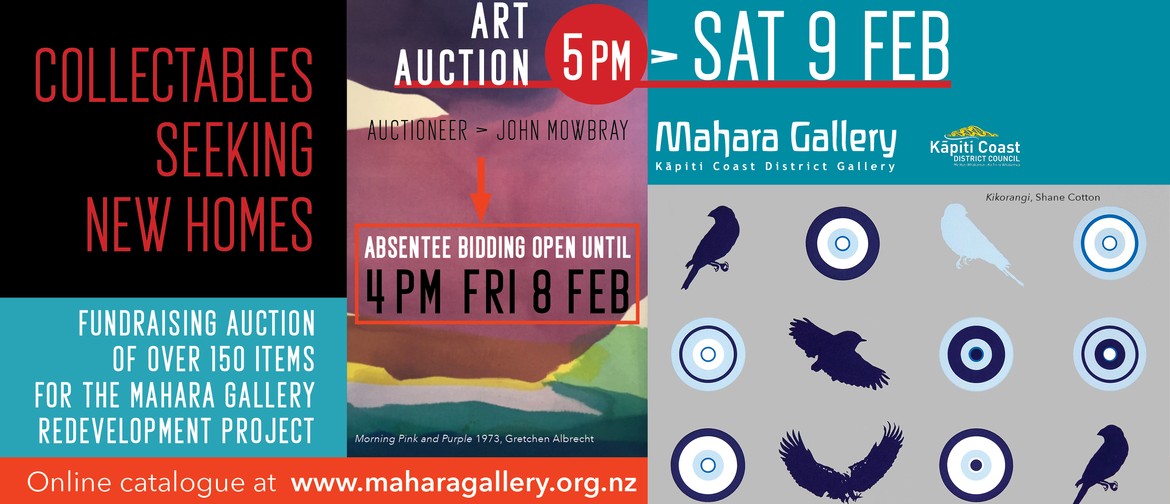 Fundraising Art Auction Mahara Gallery