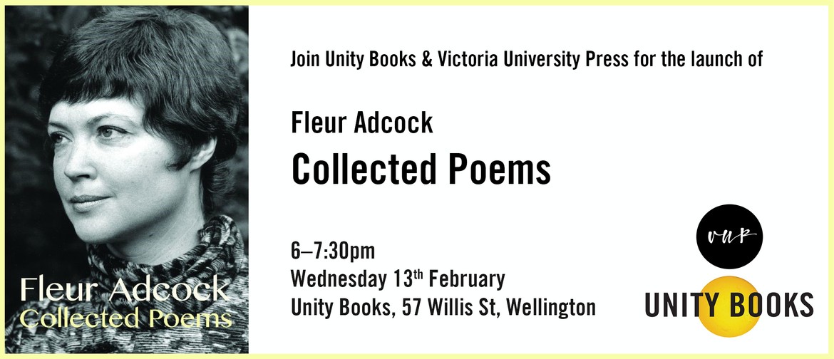 Launch - Fleur Adcock Collected Poems