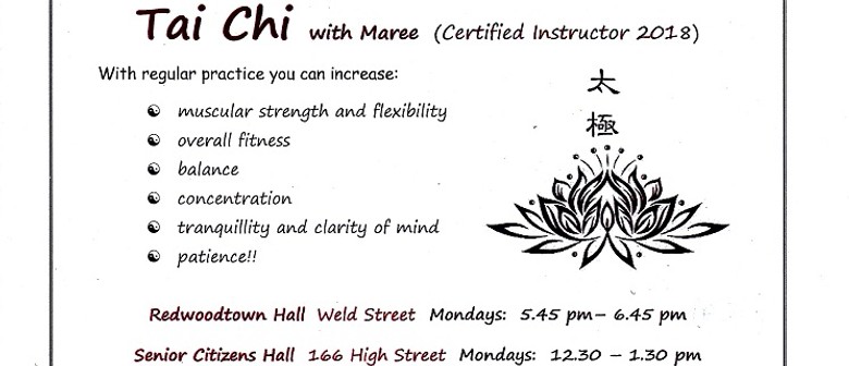 Tai Chi with Maree - Day Time and Evening Classes