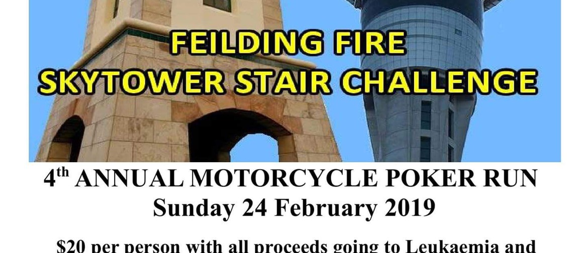 Feilding Fire Brigade Skytower Team - Poker Run