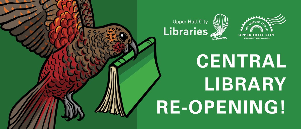 Upper Hutt Central Library Re-opening