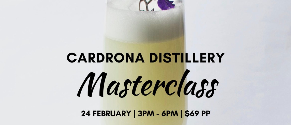 Cardrona Distillery Masterclass