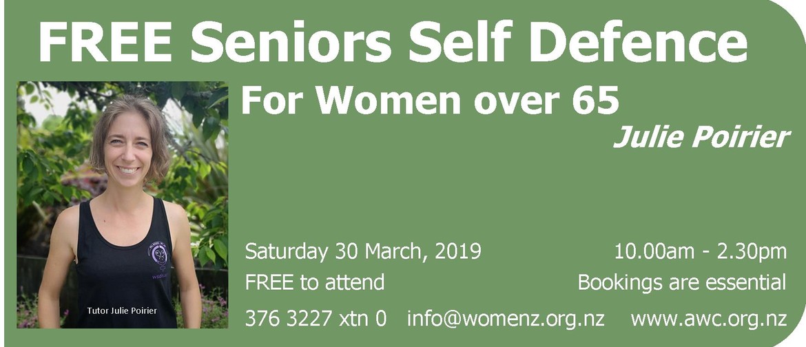 Seniors Self Defence for Women Over 65