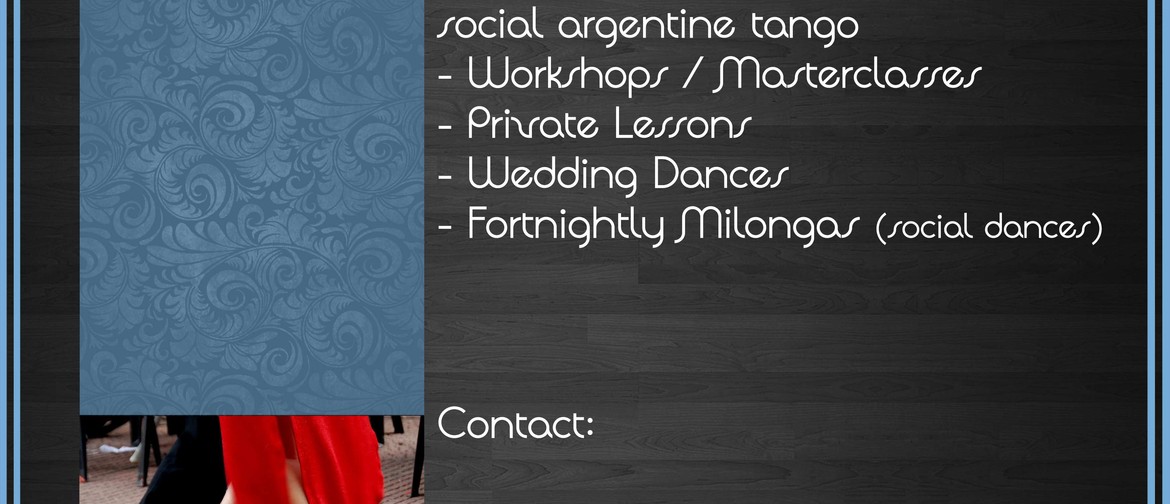 Argentine Tango Lessons - Tuesday Classes
