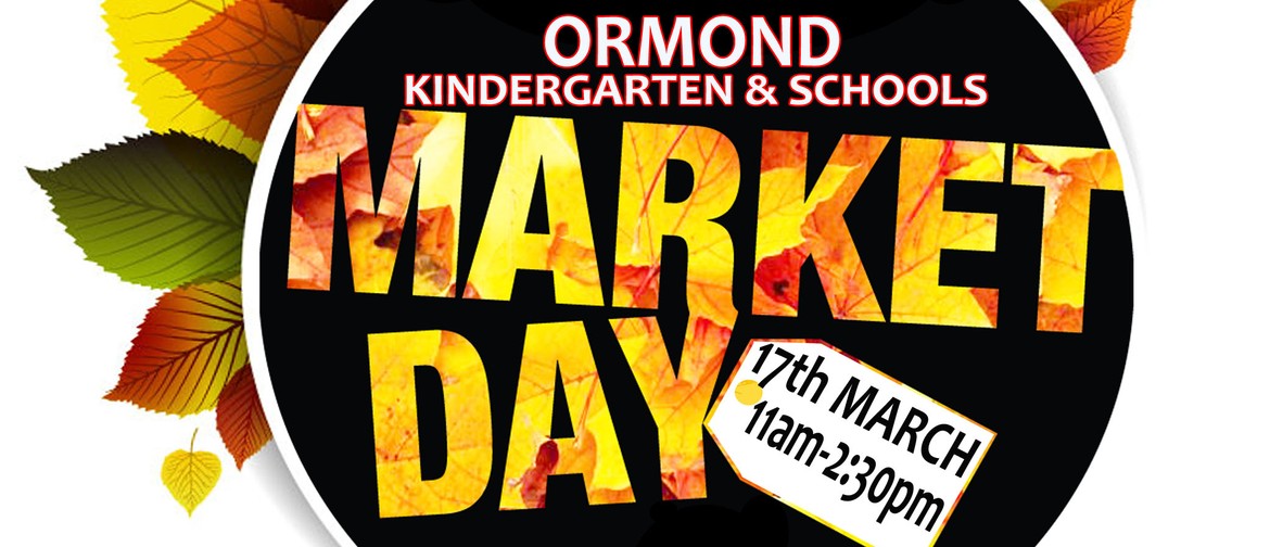 Ormond Kindergarten and Schools Market Day
