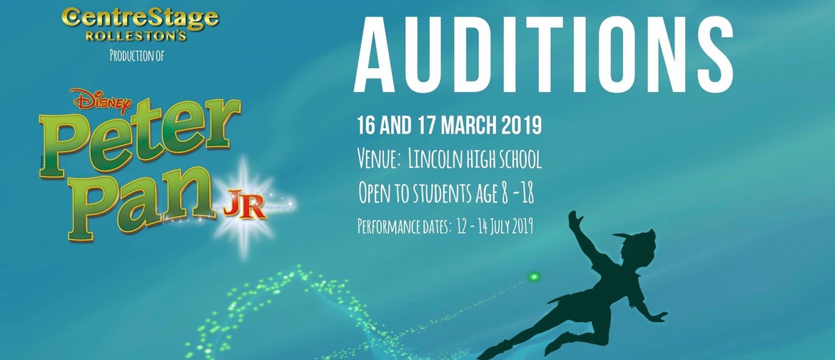 Auditions for Disney's Peter Pan Jnr - CentreStage