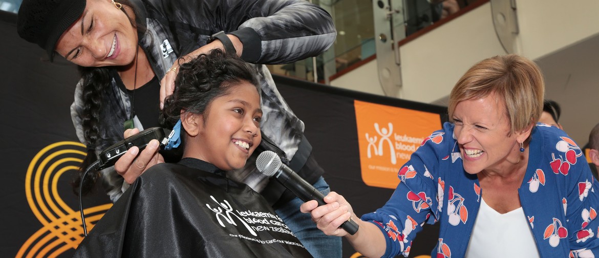 Shave for a Cure Launch Event