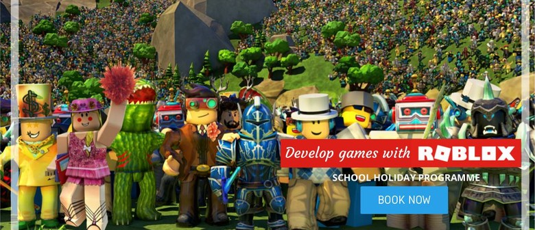 Develop Games With Roblox Scratchpad Holiday Programmes Auckland - advert here