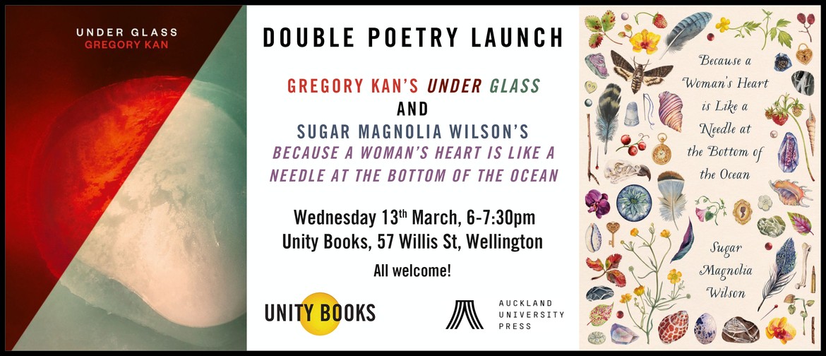 Sugar Magnolia Wilson + Gregory Kan Double Poetry Launch
