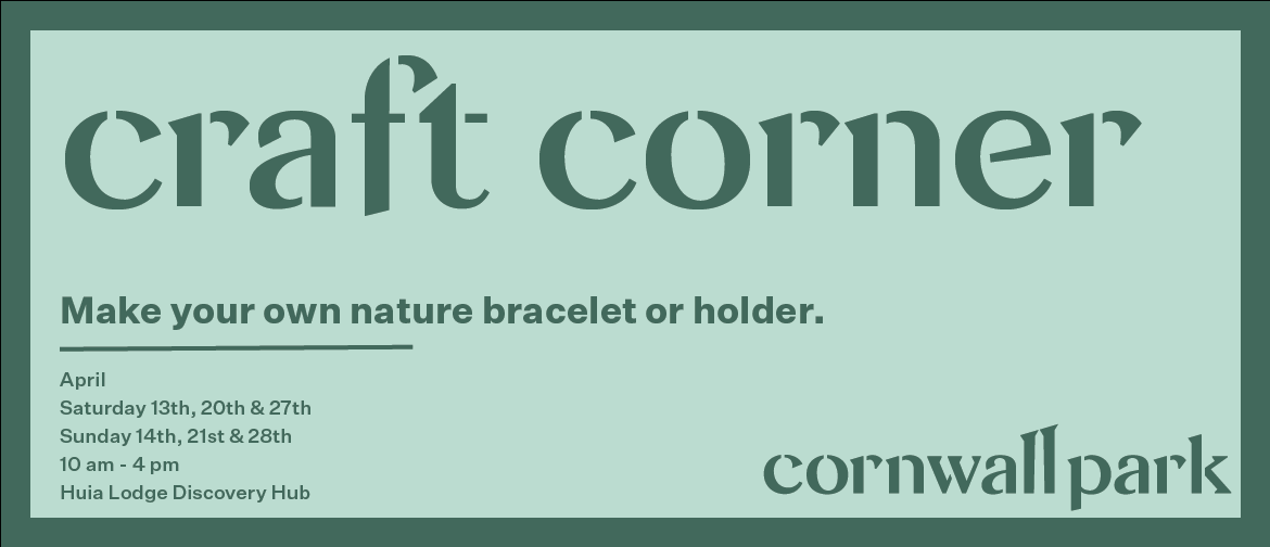 Craft Corner: Make Your Own Nature Bracelet Or Holder