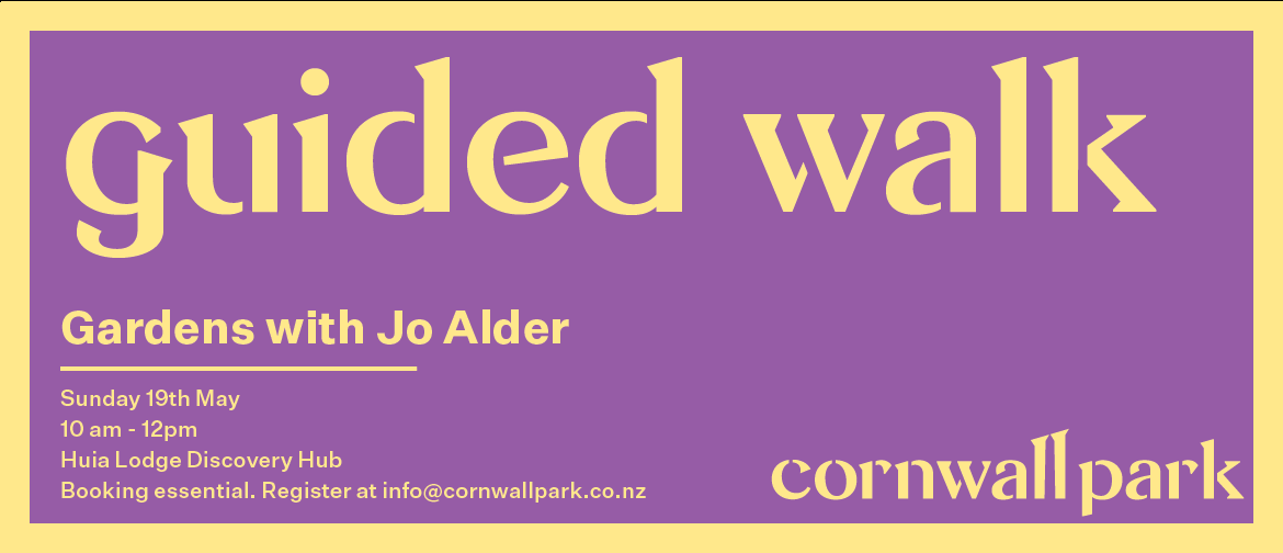 Guided Walk: Gardens with Jo Alder