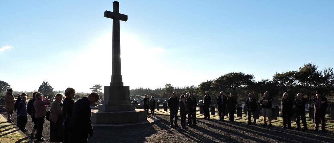 Featherston Anzac Day Cemetery Service