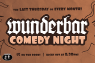 Image for event: Wunderbar Comedy Night