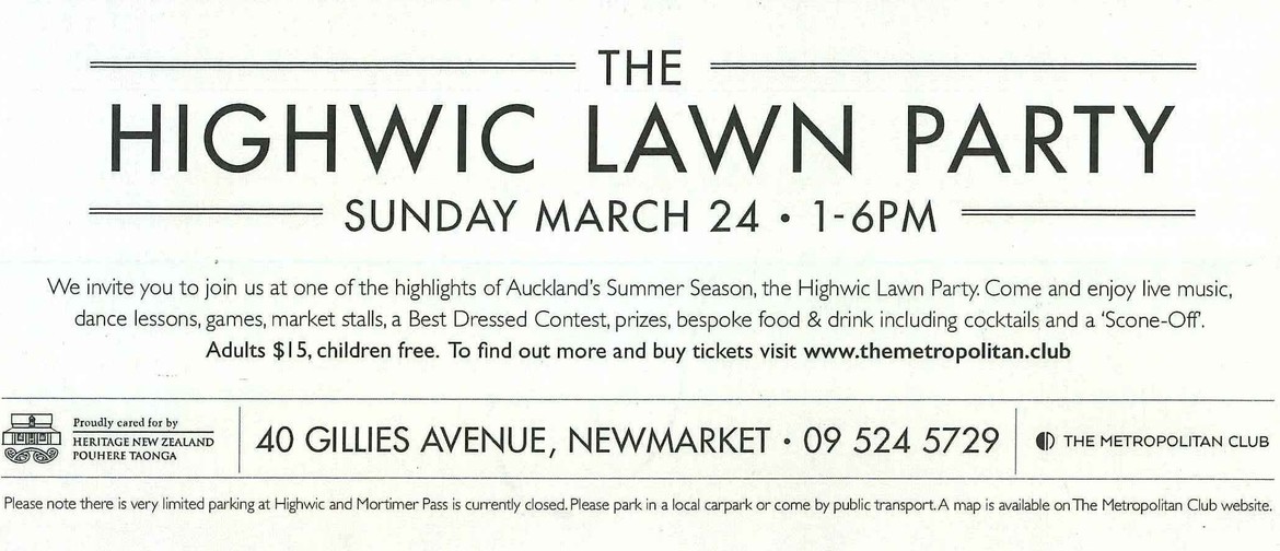 The Higwic Lawn Party
