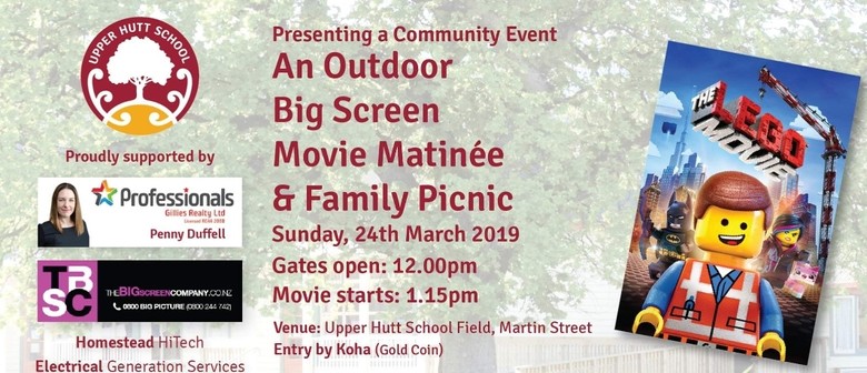 Community Outdoor Big Screen Movie and Family Picnic