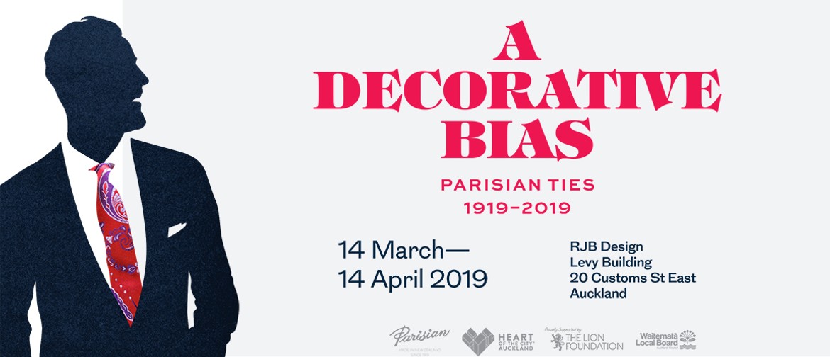 A Decorative Bias: Parisian Ties 1919-2019