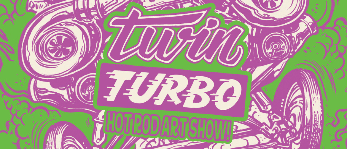 Twin Turbo Hot Rod Art Show