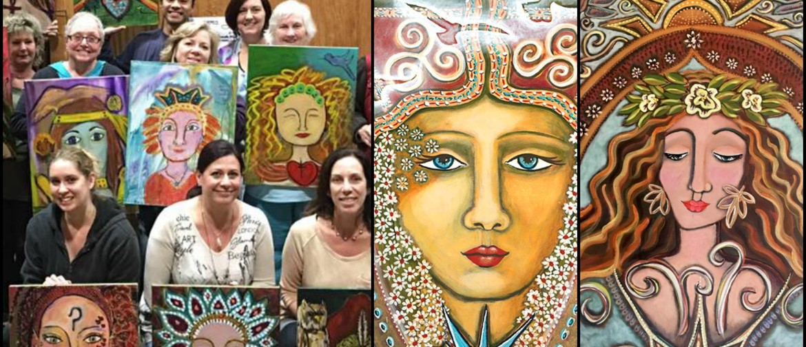 Paint Your Inner-Guide Portrait: Intentional Creativity Work